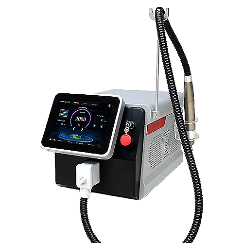 Delux Pico – kompakten pico laser z nastavki 755 nm beehive, 1064 nm, 532 nm in Carbon peel