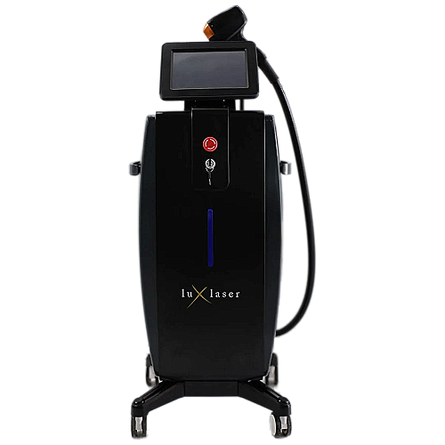 LuxLaser 1800 – diodni laser za odstranjevanje dlak, antracitno ohišje in modra LED signalizacija – slika 2
