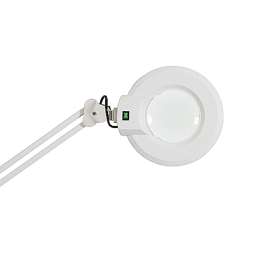 ELEKTRA+ samostoječa kozmetična LED lupa s 3-kratno povečavo in stojalom