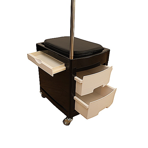 Voziček za pedikuro X16 za shranjevanje instrumentov za pedikuro