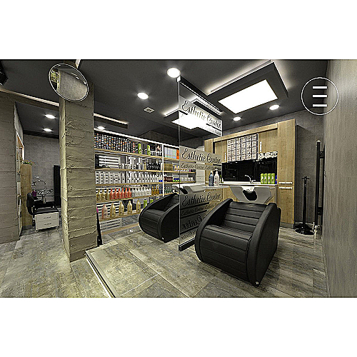 Frizerski salon s stolom Basic D Wash