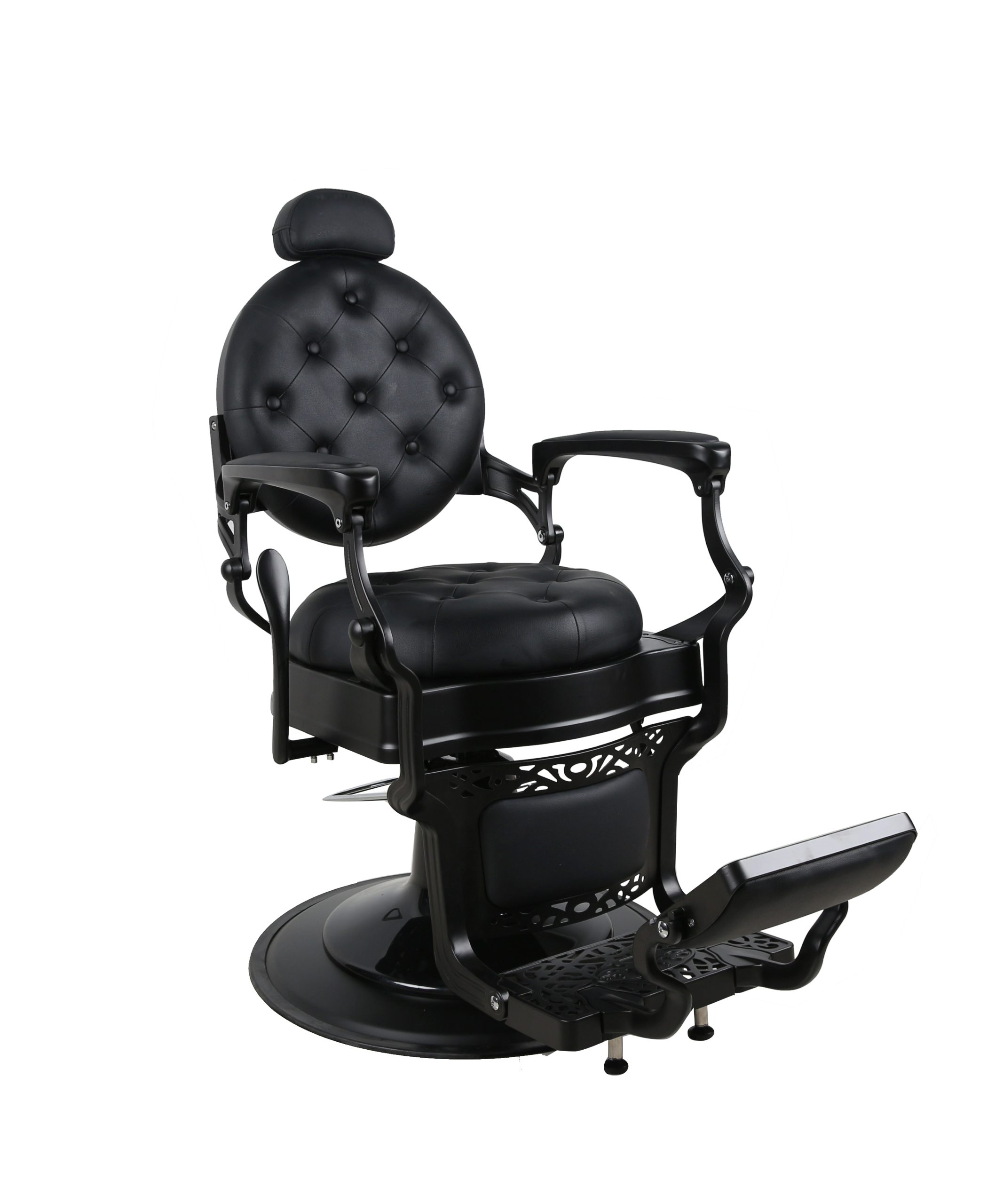 Brivski stol Royal Black – vrhunsko udobje, stabilnost in stil za sodobne brivnice Brivski stol Royal Black – vrhunsko udobje, stabilnost in stil za sodobne brivnice
